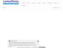 Tablet Screenshot of comerfonsa.net